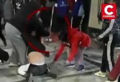 Dos mujeres se atacan con cuchillo en violenta pelea en el Mercado Central del Callao (VIDEO)