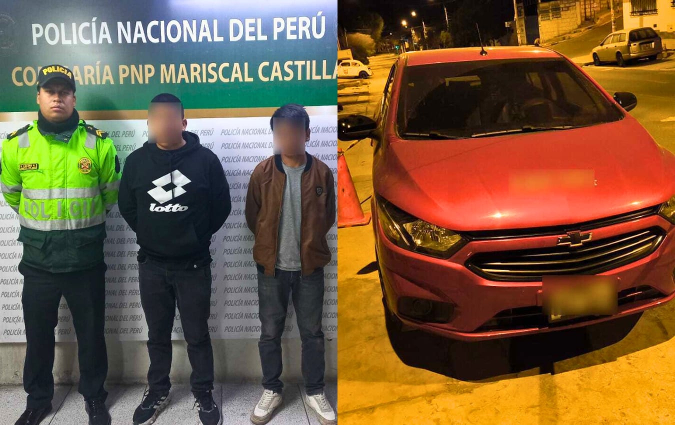 Banda “Los Buitres de Pachacutec” se dedicaría presuntamente al robo de autos en Cerro Colorado, en Arequipa. Foto: PNP.