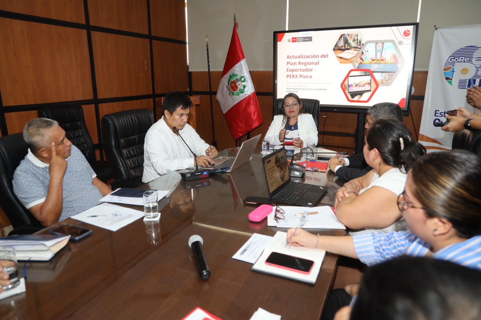 Reunión de autoridades del Gore de Piura y Mincetur