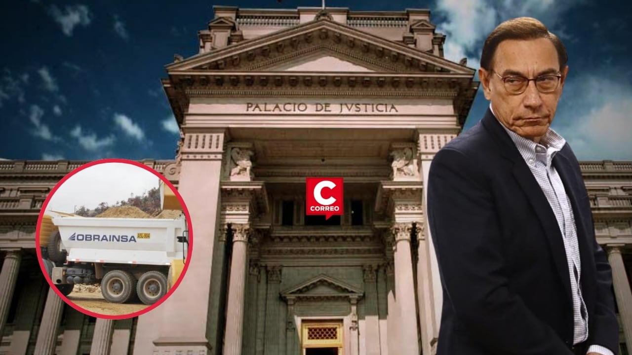 Martín Vizcarra: Poder Judicial archiva segundo proceso de colusión simple por obras en Moquegua. Composición: Diario Correo,