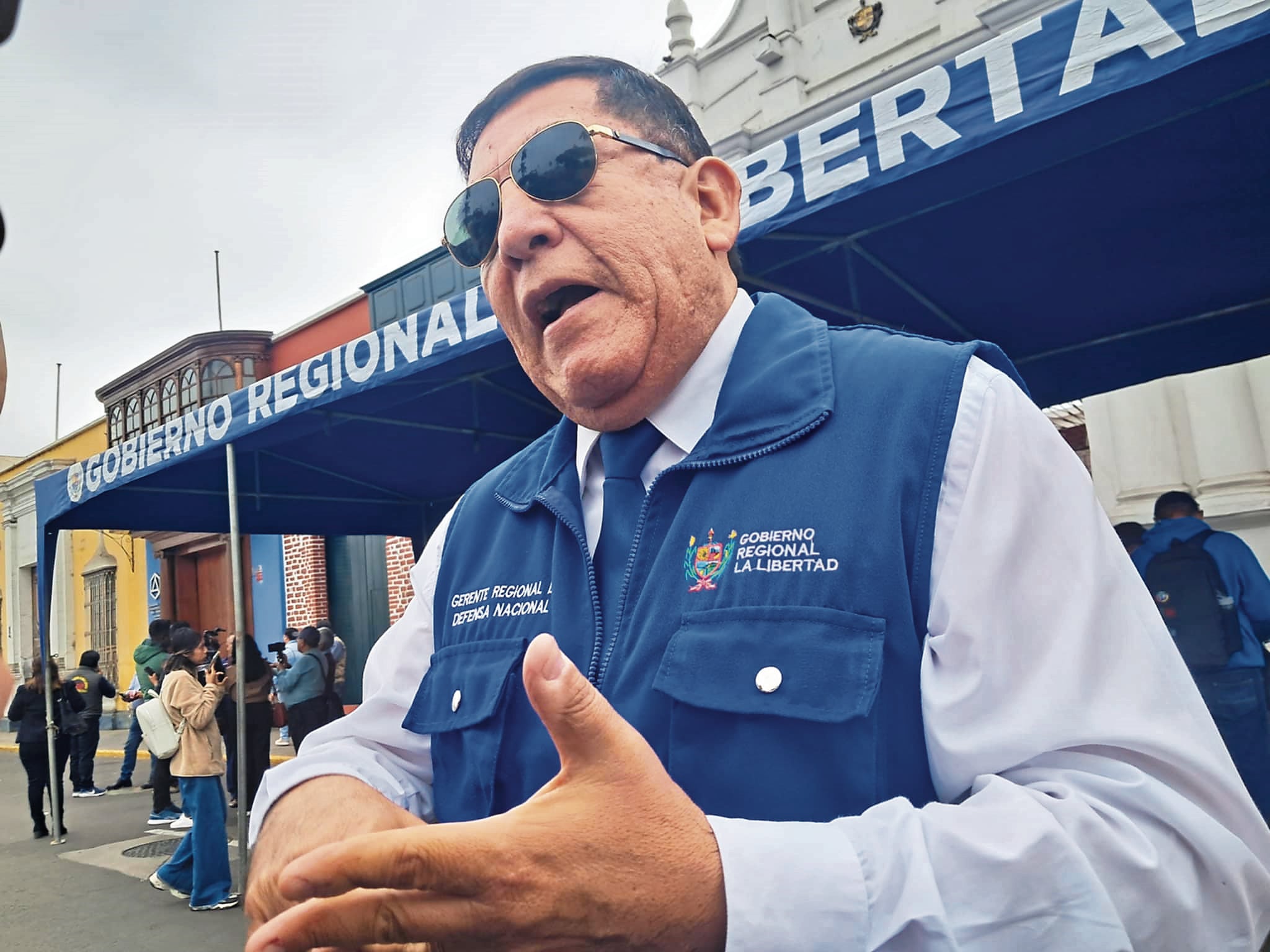 Funcionario del GORE La Libertad se basa en estadísticas policiales que precisan que hay menos homicidios y extorsiones en comparación al primer trimestre de 2025.