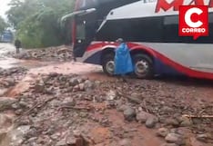 Huaico bloquea la carretera Marginal y deja varados a cientos de vehículos