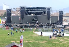Trujillo: Colapsa escenario que se estaba armando en estadio Chan Chan