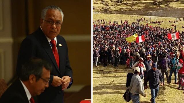 Presidente regional de Lima pide liberar a dirigente para diálogo en Las Bambas (VIDEO)