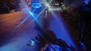 Sexagenario muere atropellado en la Carretera Central de Huánuco