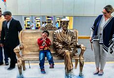 Develan escultura del escritor Enrique López Albújar