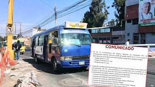 Conozca las seis empresas del SIT obligadas a cobrar pasaje a S/1.00 en Arequipa