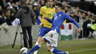 Brasil se dejó empatar por Italia en amistoso