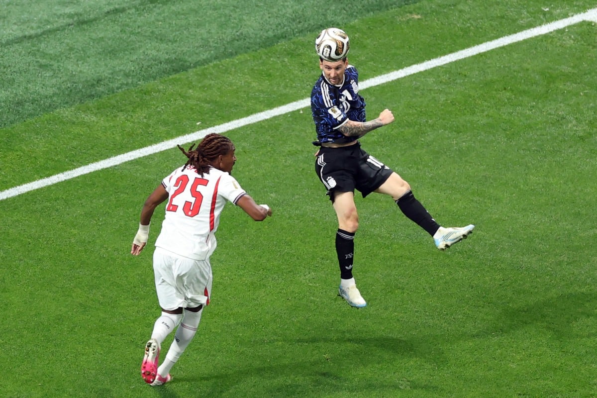 Argentina 0-0 Inglaterra, primer tiempo en la semifinal del Mundial 2026. Foto: Agencia AFP.
