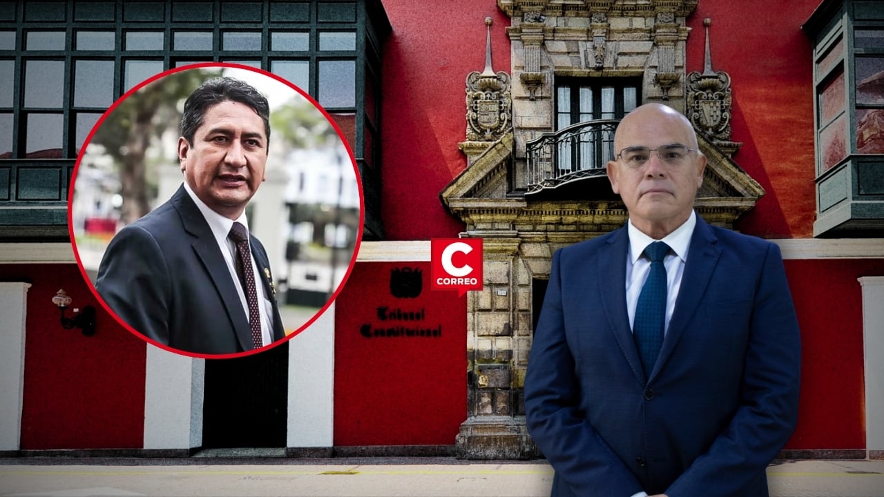 Ernesto Álvarez: “Sería ridículo que TC falle sobre Cerrón después de debates electorales”. Composición: Diario Correo.