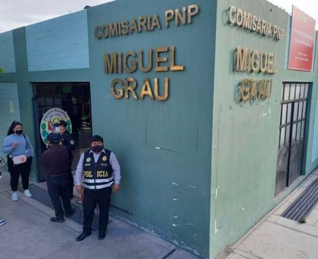 Detenido logró escapar de comisaría PNP Miguel Grau de Paucarpata. (Foto: GEC)