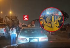 Autopista Ramiro Prialé: bus malogrado provocó más de 13 horas de caos vehicular