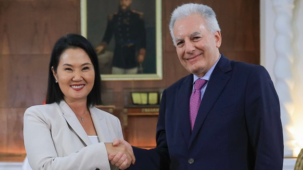Keiko Fujimori confía en que Álvaro Vargas Llosa fortalecerá relaciones con Estados Unidos