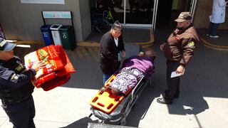 Huancayo: Serenos auxilian a mujer de 101 años que necesitaba atención médica en Chilca