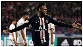 ​Neymar fue agredido durante el Olympique Lyon vs PSG (VIDEO)