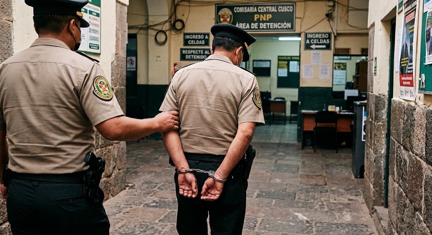Policía es condenado por pedir coima para archivar caso en Cusco
