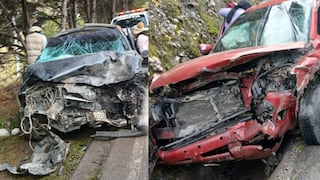 Triple choque en la Carretera Central deja varios heridos