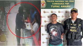 Detienen a alias “payaso Neri” acusado de robo en establecimiento del cruce Pisco – Túpac Amaru Inca