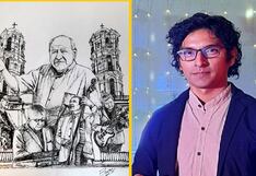 Crean cuadro pictórico en homenaje a los 48 años de la agrupación Agua Marina