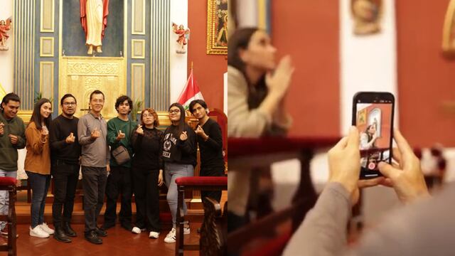 Estudiantes peruanos participan en cortometraje del ganador de un Récord Guinness