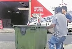 Trujillo: malos vecinos arrojan desmonte en contenedores
