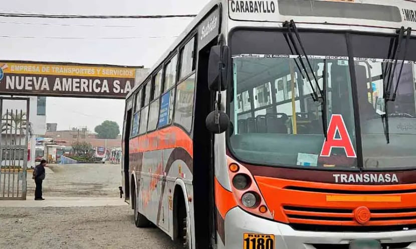 Empresa Nueva América suspende indefinidamente sus funciones tras ataque a conductor