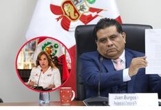 Juan Burgos recomendará la vacancia de la presidenta Dina Boluarte