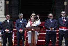 Dina Boluarte: “Nos hemos librado de la violencia autoritaria y del fracaso económico”