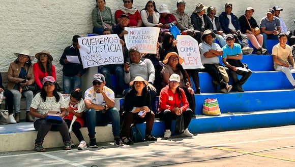 Piden que las procuradurías del Gobierno Regional de Arequipa y Yura intervengan. (Foto: Shelly Layme)