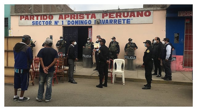 Municipio desaloja al Apra de local en Trujillo 