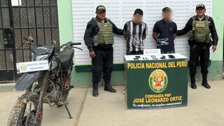 Capturan a presuntos delincuentes tras múltiples robos en Chiclayo