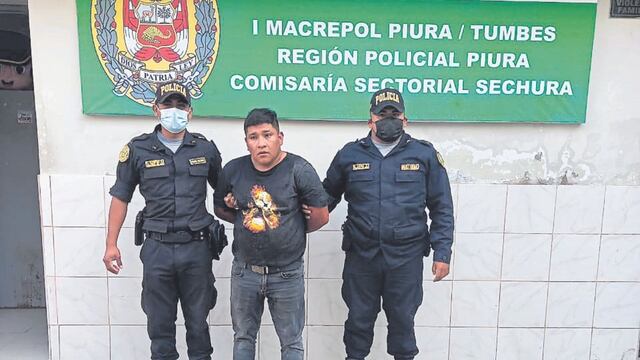Piura: Capturan a uno de “Los Tarjeteros de Chiclayo” en Sechura