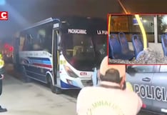 Manchay: Extorsionadores atacan a bus lleno de pasajeros y hieren a mujer