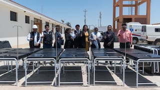 Tacna: Entregan equipos y materiales médicos a centros de salud para atender emergencias o desastres