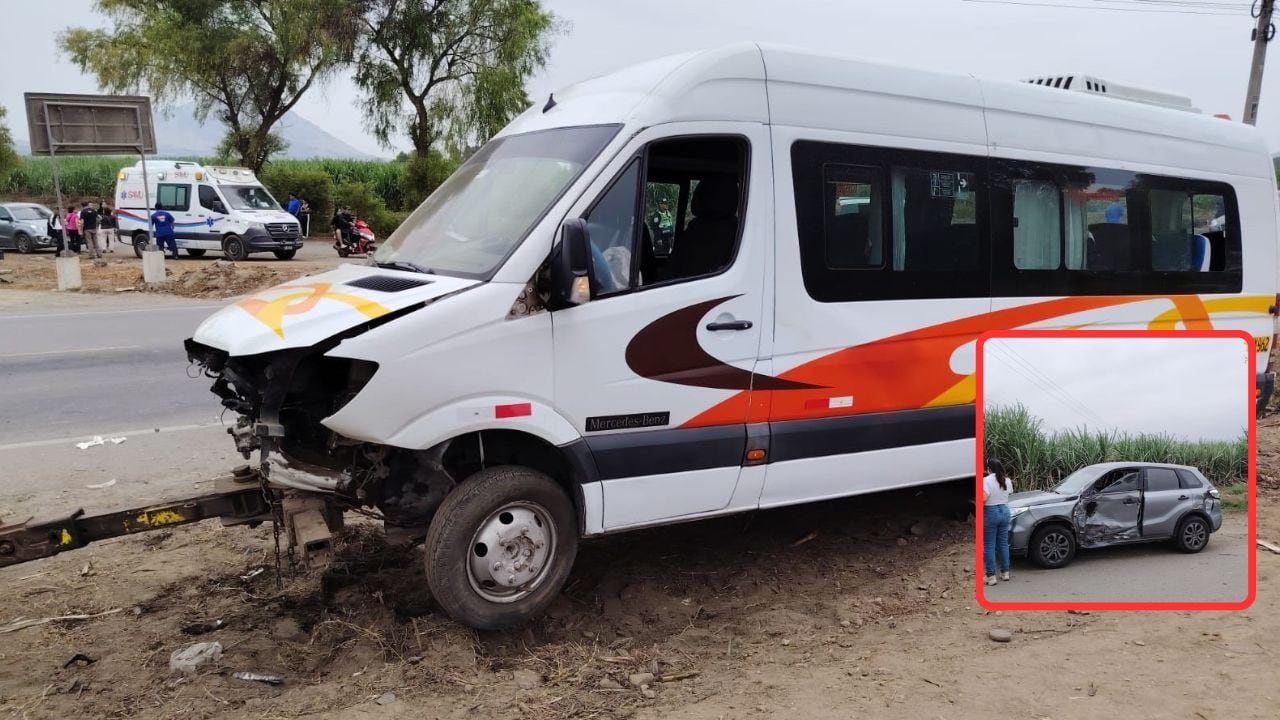 Accidente de tránsito ocurrió en la carretera Industrial.