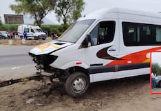 Choque entre miniván y camioneta deja 10 heridos en Trujillo (VIDEO)