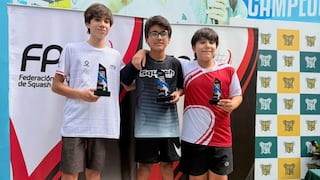 Trujillano Luis Carlos Bocanegra se corona campeón nacional de squash