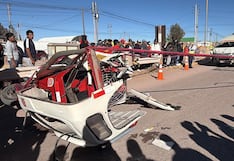Puno: Dos fallecidos tras el choque de una combi y un mototaxi en Juliaca