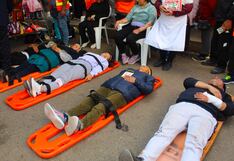 Simulacro de sismo 8.0 Mw en Huancayo deja 482 personas afectadas