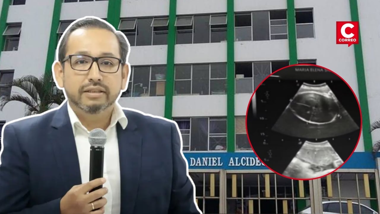 Luis Dyer sobre bebé desaparecido en hospital del Callao: “Estamos hablando de un secuestro”. Composición: Diario Correo.