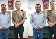 Alcalde provincial de Ica y nuevo jefe de la Región Policial Ica articulan por la seguridad