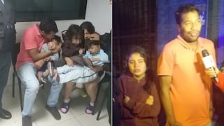 Tres niños venezolanos son encontrados deambulando solos en la madrugada en Santa Anita