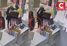 Huancayo: Tenderas hacen de las suyas y en grupo roban en comercios