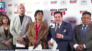 Renovación Popular acusa a César Sandoval de mentir sobre trenes donados para el proyecto Lima–Chosica