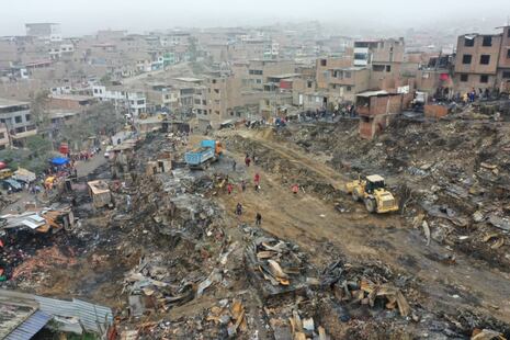 Incendio en Pamplona Alta: Ministerio de Vivienda anunció entrega de bonos a familias damnificadas