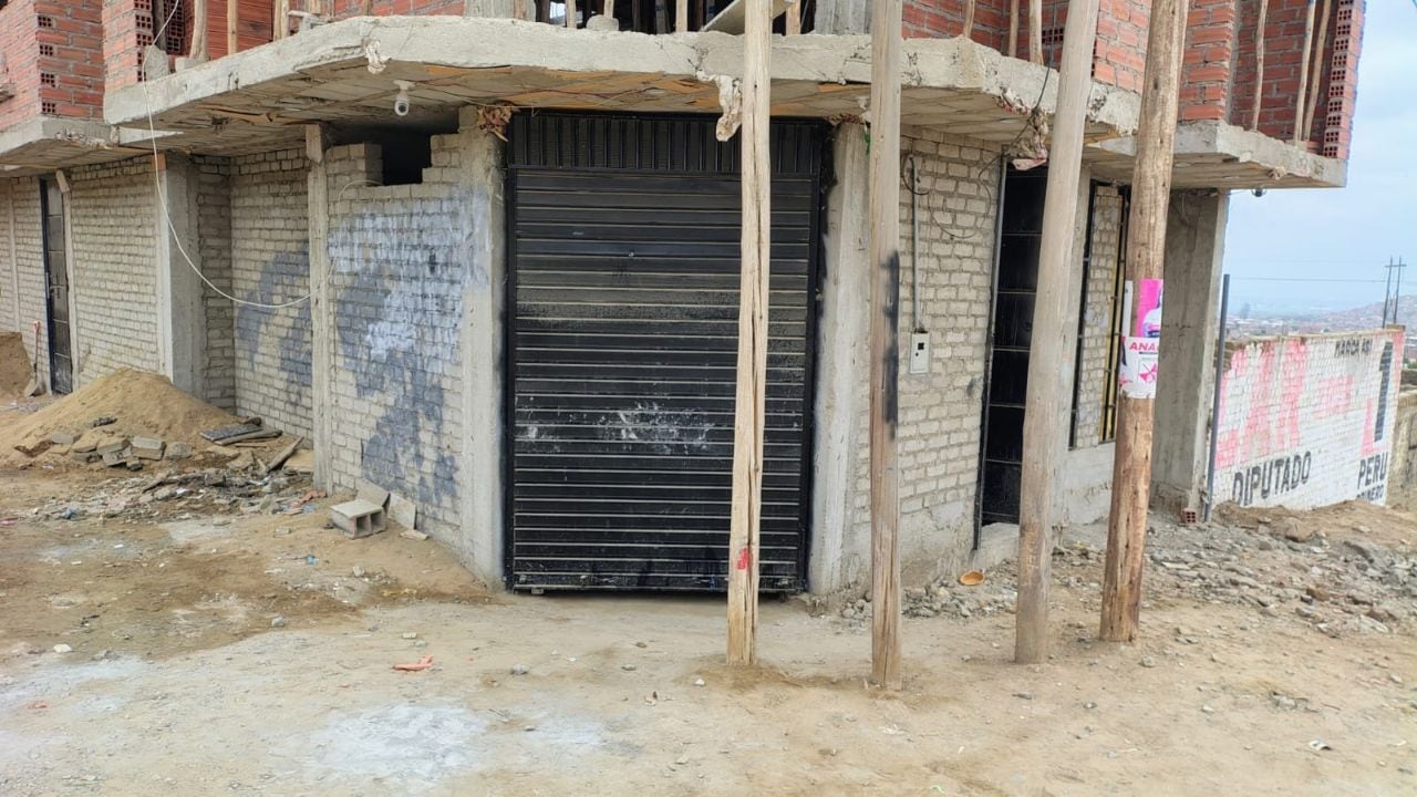 Trujillo: Delincuentes disparan contra vivienda en construcción y exigen 50 mil soles