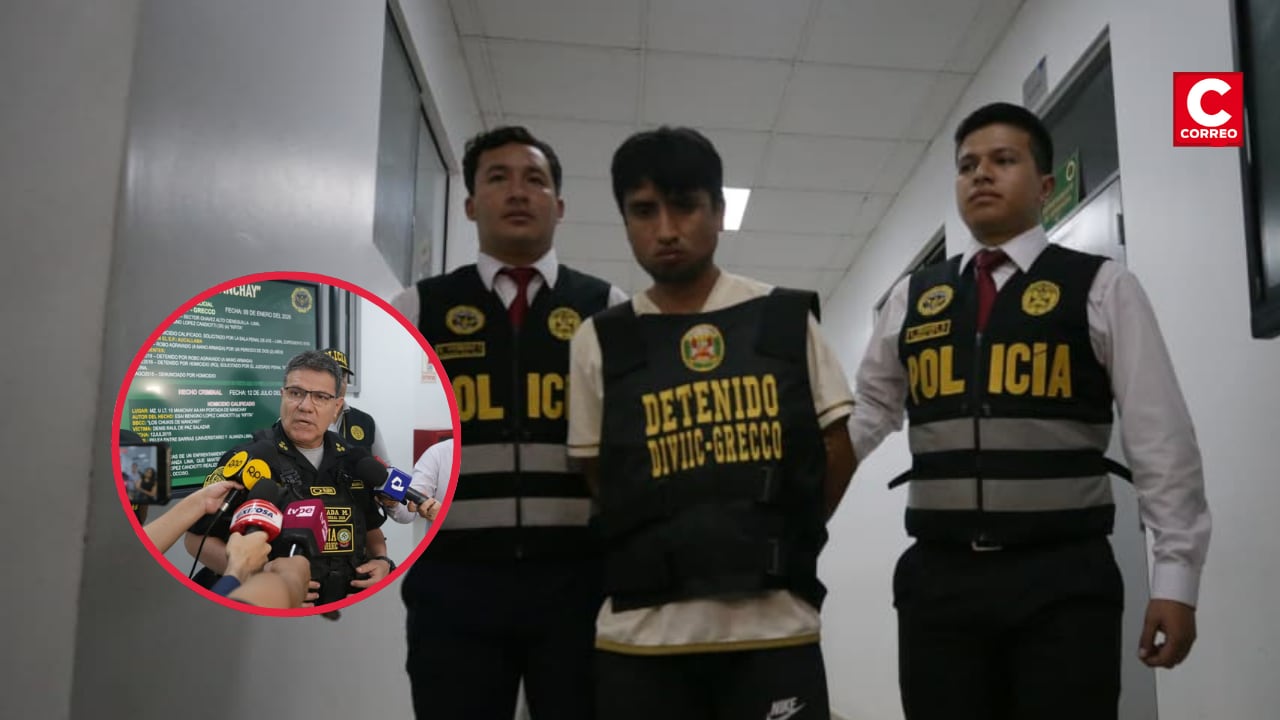 Cae requisitoriado e integrante de la banda criminal “Los Chukys de Manchay”. (Fotos: @photo.gec)
