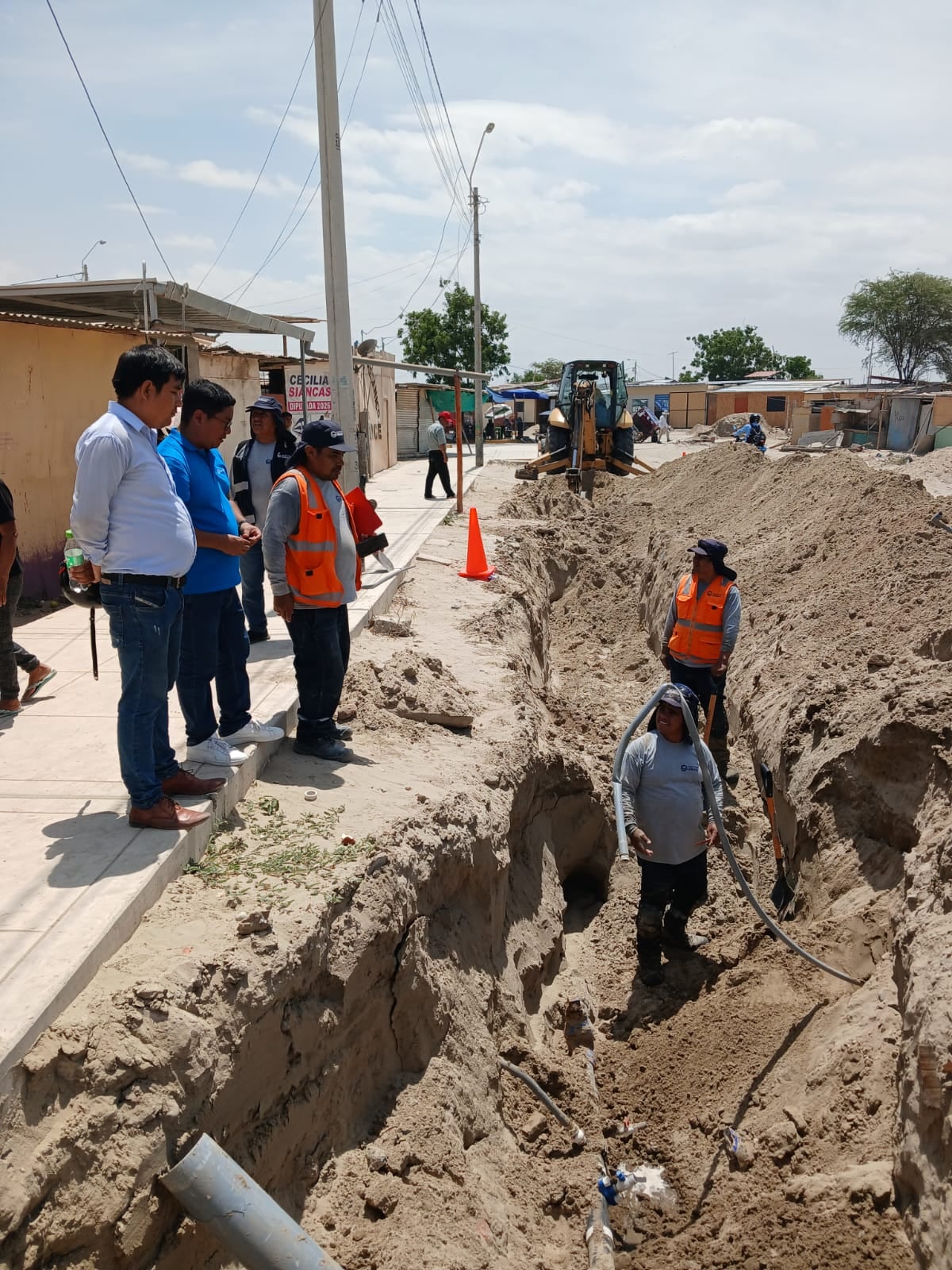 Detectan conexiones informales en el A.H Los Ángeles.
