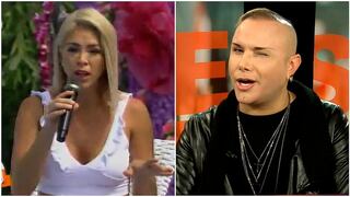 Sheyla Rojas reacciona molesta contra Carlos Cacho por comentarios 'fuera de lugar' (VIDEO)