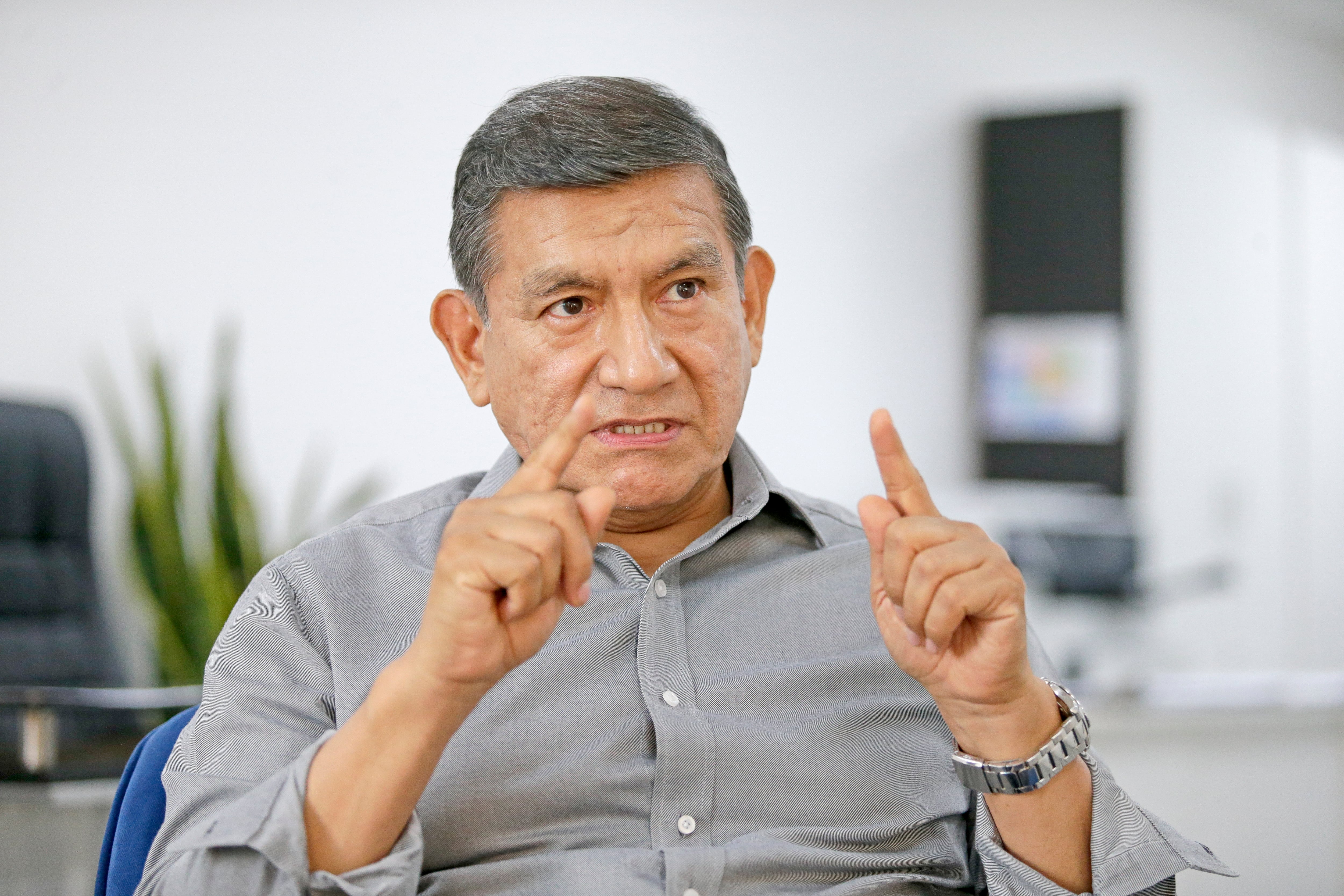 Carlos Morán, exministro del Interior. (Foto: César Bueno)